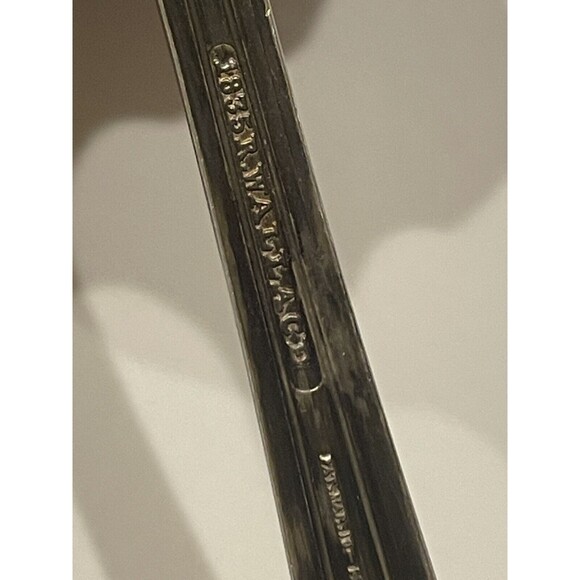 Vintage Silver Plated 1835 R. Wallace Athena Octagonal Ladle 1910 - Picture 7 of 10